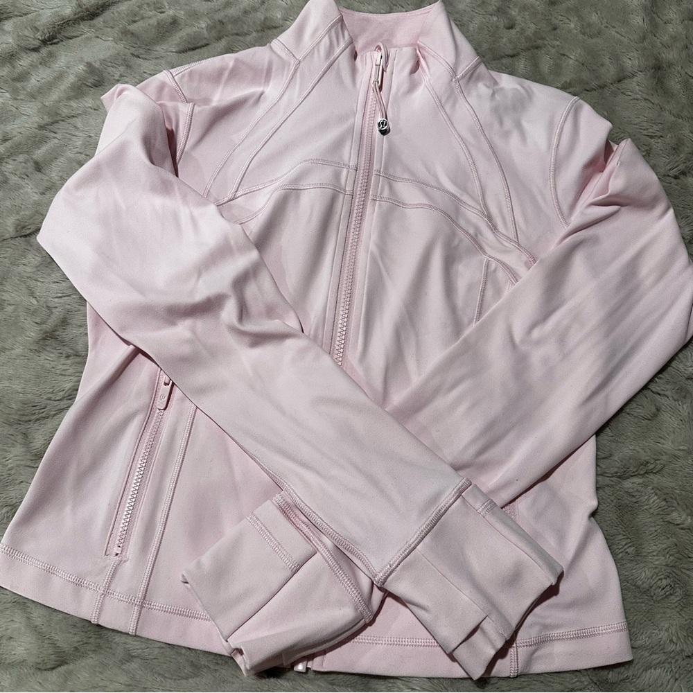 Lululemon Cropped Define Jacket Strawberry Milkshake - Picture 4 of 5